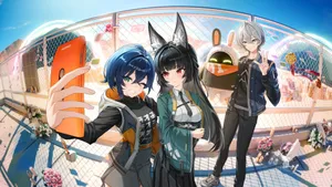 Zenless Zone Zero Characters Selfie Wallpaper