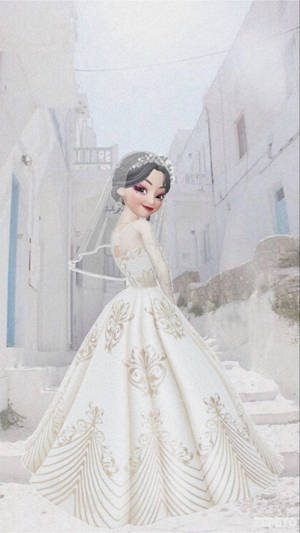 Zepeto Beautiful Bride Wallpaper