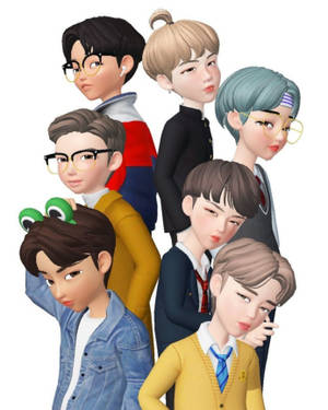 Zepeto Korean Idol Superstar Bts Wallpaper