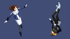 Zero Gravity Anime Characters Wallpaper