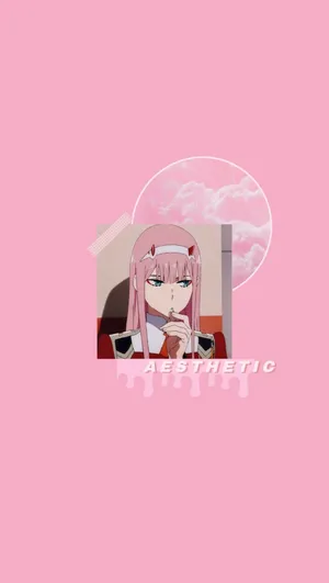 Zero Two In Her Element Wallpaper