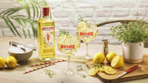 Zesty Beefeater Dry Gin Wallpaper