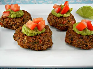 Zesty Chipotle Black Bean Cake Wallpaper