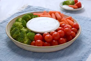 Zesty Crème Fraîche Dip Wallpaper