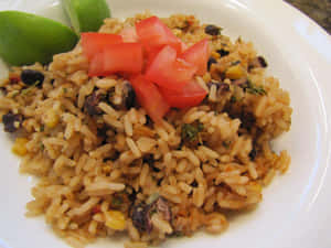 Zesty Fried Rice Wallpaper