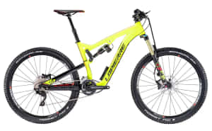 Zesty Lime Yellow Bicycle Wallpaper