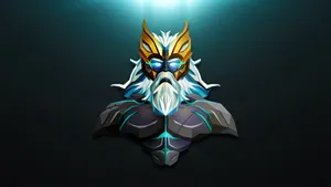 Zeus, The Thundergod, Striking Powerful Lightning In Dota 2 Wallpaper
