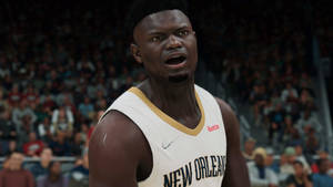 Zion Williamson Nba 2k21 Player Wallpaper