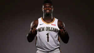 Zion Williamson Portrait Wallpaper
