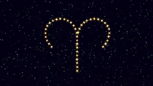 Zodiac Sign Aries Constellation Wallpaper