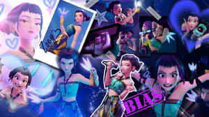 Zoey Kpop Demon Hunters Wallpaper