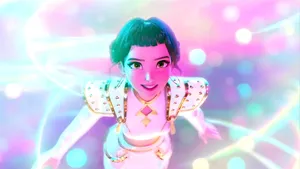 Zoey Kpop Demon Hunters Character Wallpaper