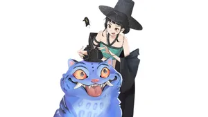 Zoey Kpop Demon Hunters Character Wallpaper