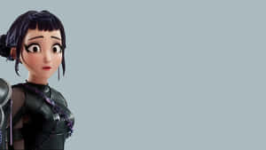 Zoey Kpop Demon Hunters Character Wallpaper