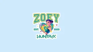 Zoey Kpop Demon Hunters Logo Wallpaper