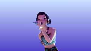 Zoey Kpop Demon Hunters Wallpaper