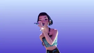 Zoey Kpop Demon Hunters Wallpaper