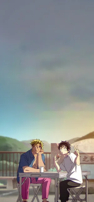 Zom100 Characters Relaxing Wallpaper