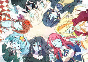 Zombie Land Saga Characters Wallpaper