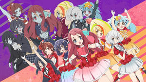 Zombie Land Saga Pop Stars Zombies Wallpaper