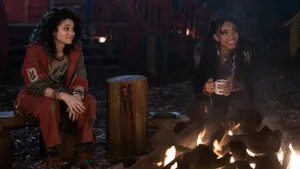 Zombies 4 Campfire Conversation Wallpaper