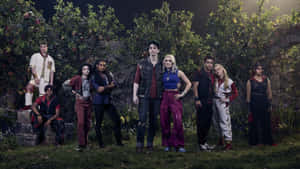 Zombies 4 Cast Group Shot Wallpaper