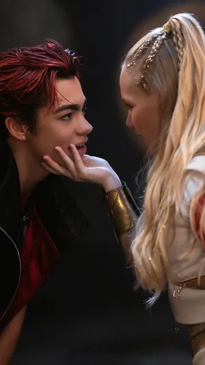 Zombies 4 Intense Character Moment Wallpaper