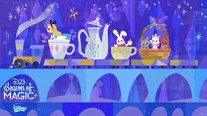 Zoom Party Disney Season Of Magic Wallpaper