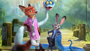 Zootopia 2 Character Reveal Wallpaper