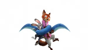 Zootopia 2 Characters Action Wallpaper