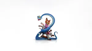 Zootopia 2 Official Logo Wallpaper