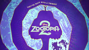 Zootopia 2 Official Logo Reveal Wallpaper