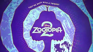 Zootopia 2 Official Logo Reveal Wallpaper