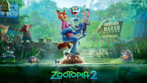 Zootopia 2 Official Poster Wallpaper
