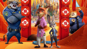 Zootopia 2 Official Poster Wallpaper