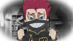 Zora_ Ideale_ Anime_ Character_ Smirk Wallpaper