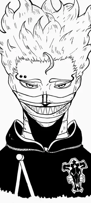 Zora_ Ideale_ Black_ Clover_ Character_ Sketch Wallpaper