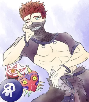 Zora_ Ideale_ Fan_ Art_with_ Masks Wallpaper