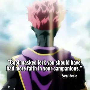 Zora Ideale Quote Black Clover Wallpaper