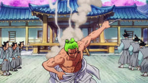 Zoro Wano Wielding Wallpaper