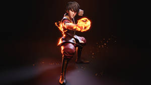 Zuko In Burning Fist Wallpaper