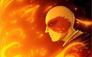 Zuko Scars Of Flames Wallpaper